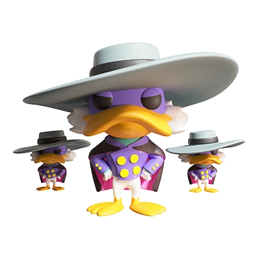 Darkwing Duck Funko Pop Vinyl 3D model image 1 