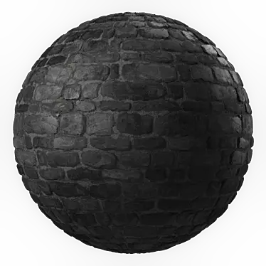 Seamless Stone Wall Texture Set 3D model image 1 