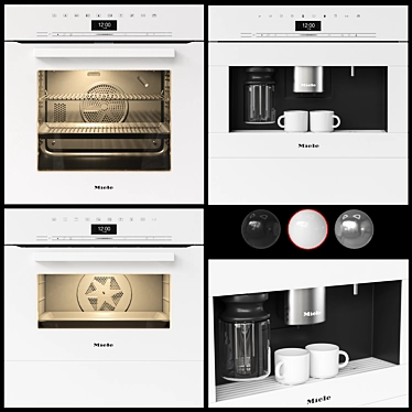 Miele 01 Appliances | UV Mapped 3D model image 1 