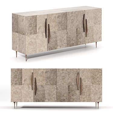 Luxury Antwerp Cabinet by Demuro Das 3D model image 1 