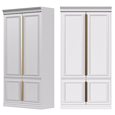 Classic Wardrobe BePureHome 3D model image 1 