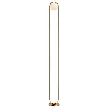 Elegant B LUX C Floor Lamp 3D model image 1 