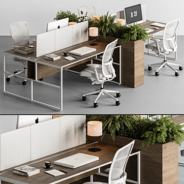 Workspace Essentials Collection 371 3D model image 1 