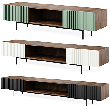 Modern TV Stand Console by Mr.Hide 3D model image 1 