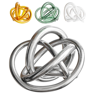 Glass Fusion Sculpture Wrap Large 3D model image 1 