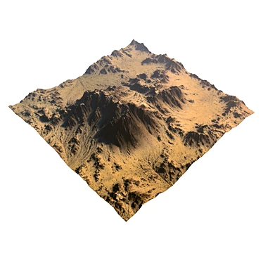 Mountain Peaks 3D Model Kit 3D model image 1 