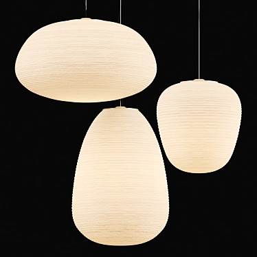 Foscarini Rituals Paper Lamp Collection 3D model image 1 