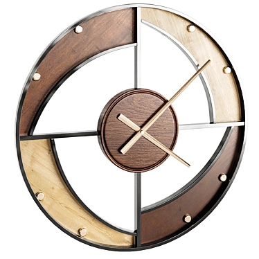 Modern Clock_3 Model Design 3D model image 1 