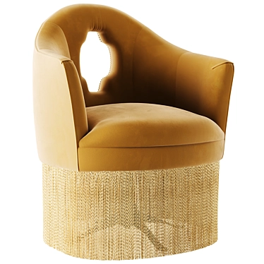 Fringe Club Chair Jezebel 2015 3D model image 1 