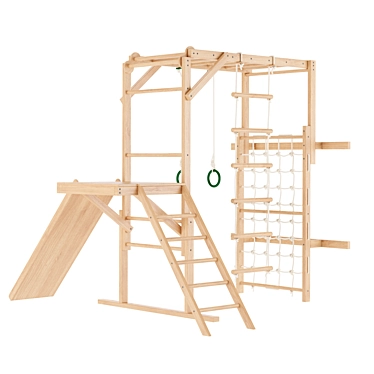 Jungle Gym Indoor Playground - Ash 3D model image 1 