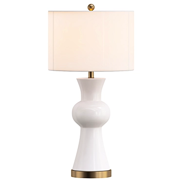 Lola Column Lamp 30" VRay 3D model image 1 