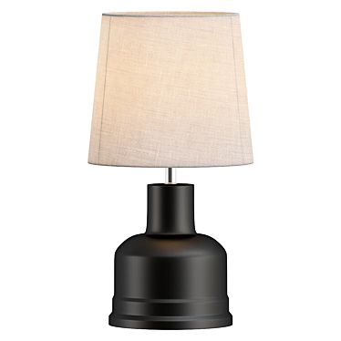 Elegant Dahlia Table Lamp Model 3D model image 1 