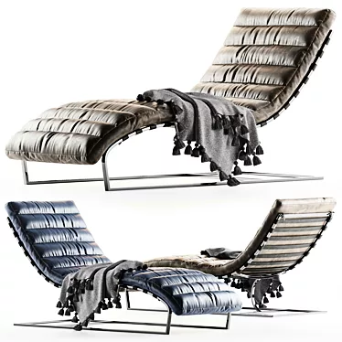 Modern Marvel Chaise Lounge 3D model image 1 