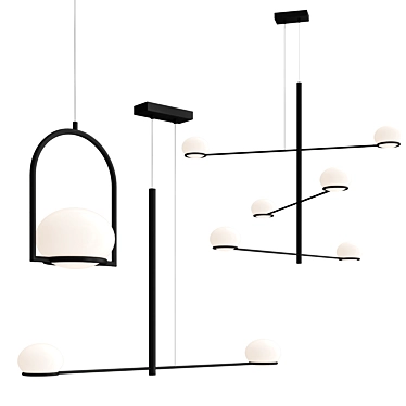 Luxury COCO Lighting Collection 3D model image 1 