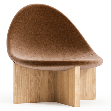 Modern Comfort NIDO Chair 3D model image 1 
