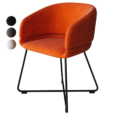 Caleto Armchair 3D Model 3D model image 1 