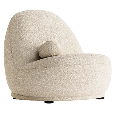 Modern Armchair Terri Collection suitable for any home 3D model image 1 