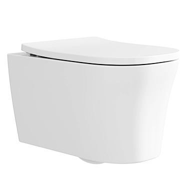 Vincea Arco Rimless Wall Toilet 3D model image 1 