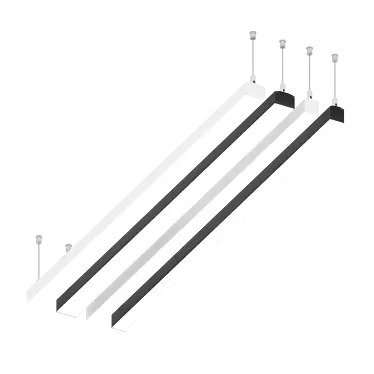 White Wings Light Profiles 3D model image 1 