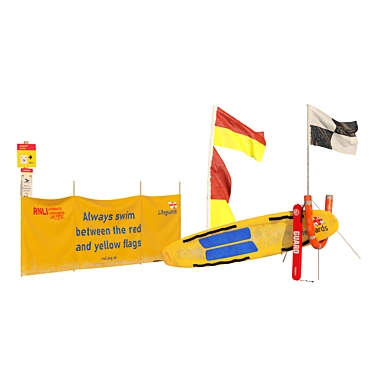 Lifeguard UK's signage and equipment