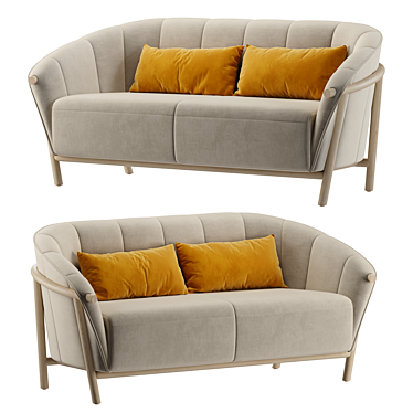 Modern Elegance Yas Sofa Set 3D model image 1 