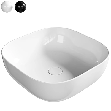 Aquanet Trend Sink Basin 3D model image 1 