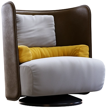 Modern Italian Zanotta Campiello Design 3D model image 1 