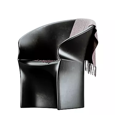 Sleek Mermaid Chair by Yoshioka 3D model image 1 