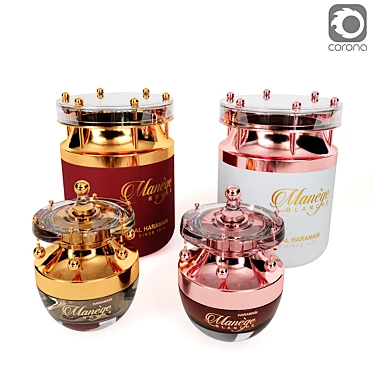 Al-Haramain Arabian Perfume Collection 3D model image 1 