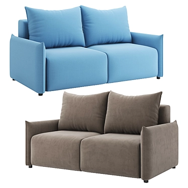 Floris 2-Seater Sofa Set 3D model image 1 