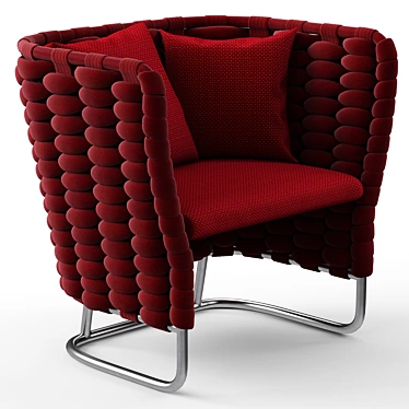 Ami Easy Chair by Paola Lenti 3D model image 1 