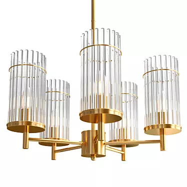 Odeon Light FORMIA Pendant Chandelier 3D model image 1 