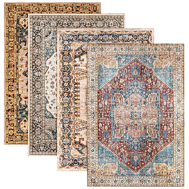 Classic Design Area Rugs 3D model image 1 