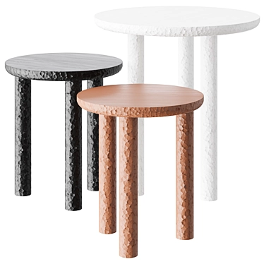 Elegant ROSAE Side Table 3D model image 1 