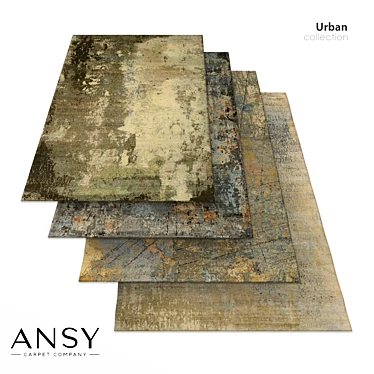 Luxury Urban Carpets by ANSY 3D model image 1 