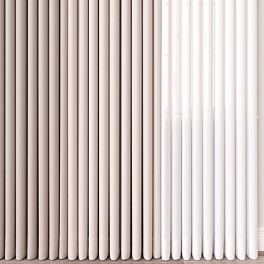 Elegant Curtain 3D Model Assets 3D model image 1 