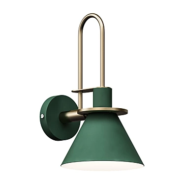 CODA Green Wall Sconce, ImperiumLoft 3D model image 1 