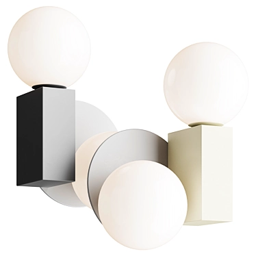  Volumes Wall Lamp 3D model image 1 