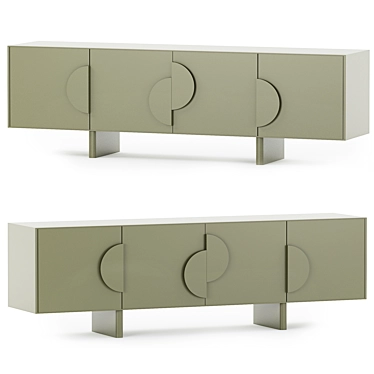 Modern Elegance ZEA Sideboard Design 3D model image 1 