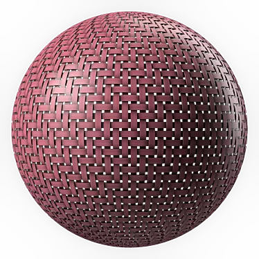 Wicker PBR 4k Seamless Texture 3D model image 1 