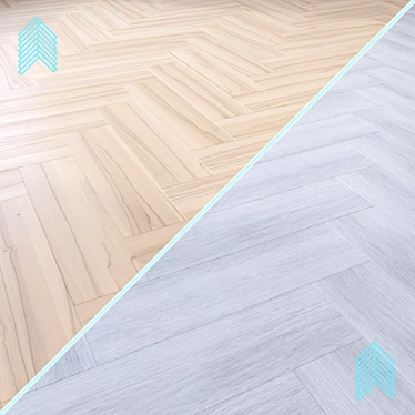 High-Quality Wood Floor Model 3D model image 1 