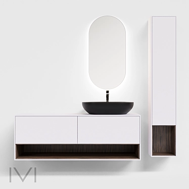 Elegant Ateliero 2 Furniture Collection 3D model image 1 