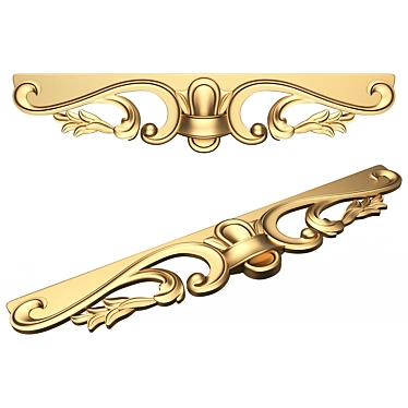 Elegant Carved Decor Furniture Model 3D model image 1 