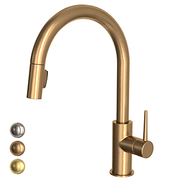 Trinsic Pull Down Faucet Collection 3D model image 1 