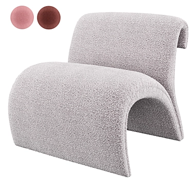 Eichholtz Vignola Chair: Timeless Elegance 3D model image 1 