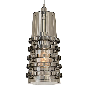 Coastal Geometric Pendant Light 3D model image 1 