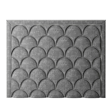 Bed Headboard 6 Iterations 3D model image 1 