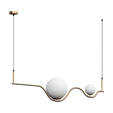 ImperiumLoft Wellig Pendant Light 3D model image 1 