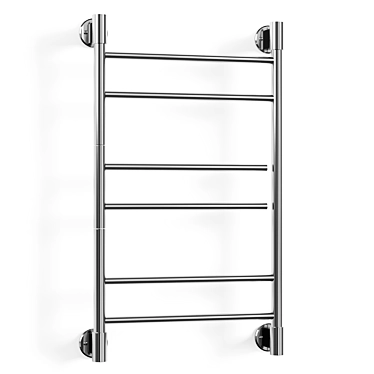 Electric Towel Warmer Chrome 2850x500 3D model image 1 