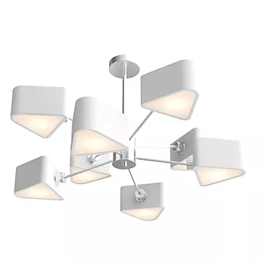 Freya BRIANNE Chandelier 80cm Diameter 3D model image 1 